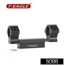 T Eagle 사냥 라이플 스코프 마운트 스프링 장비 프로파일 5088 20mm 피카티니 레일용 1 인치 25.4mm 30mm 라이플 스코프 링, 11mm mount