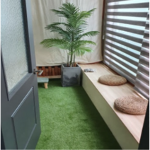 원그린 방염 인조 롤잔디 PX2800C 2 x 0.5 m, 10개