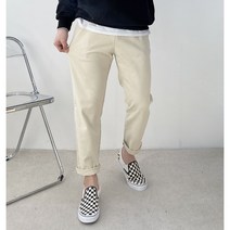 몽키 7color [M-3XL] 국내생산 감탄 스판 일자핏 면워싱 밴딩팬츠