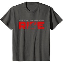 Life is Better When You Ride 빈티지 Motorcycle T-Shirt, 3X-Large, Women, Black