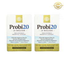 1+1 솔가 Probi20 200억 CFU 30식물성캡슐 Lactobacillus plantarum LP299v 락토바실러스 플란타럼