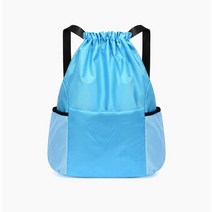 발레가방 남성 여성을위한 신발 포켓 스포츠 Drawstring 배낭 체육관 훈련 스토리지 나일론 핸드백과 YIXIA, 03 Sky blue