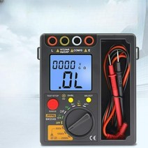 디지털 절연저항 측정기 저항계 저항 계량기 절연 멀티 미터 메가 테스트 500V1000V, BM3549（2500V）
