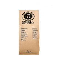 블랙빈스 탄자니아 AA, 1.분쇄하지않음(원두콩상태), 1kg