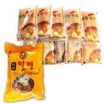 비프먹방 대용량 밀면사리 + 육수세트 (밀면사리 10인분 2kg 육수 10인분), 1개