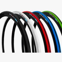 자전거 타이어 로드 싸이클 하이브리드 700 23c/ 25c / 28c 클린쳐 타이어, 그린