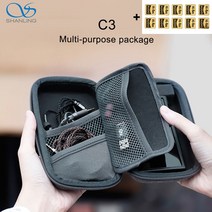 SHANLING C3 보관함 휴대용 플레이어 M0 M1 M3S M5S FIIO M5 M6 M9 M7 M3K M11 M15 M11 프로 다목적 패키지, Gray_1