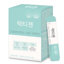 락티젠 유산균 30포 약사개발 아기 어린이 키즈 임산부 성인 프로바이오틱스, 60g, 1개