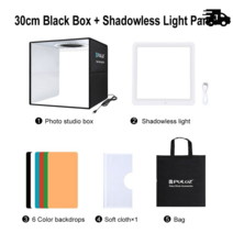 라이트 박스 텐트 사진 LED 스튜디오 박스 배경 소프트 촬영 텐트, 기본, 4. 30cm Add Shadowless