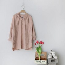 넥셔링집업점퍼 1029010 OUTER 노카라자켓 베이지 Beige 먹색 ChineseInk 핑크 Pink 소라 Sky