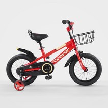 네발자전거 5살자전거 클래식 프리미엄 유아 아동, 14인치 핑크