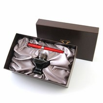 비스콘티 만년필 렘브란트 병잉크세트 (상품 선텍), 단품, 제품선택:레드|펜촉:F - 기본촉