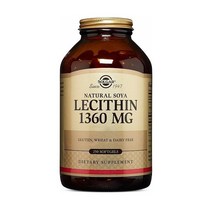 솔가 레시틴 1360mg 250정 Solgar Lecithin, 250개, 1개