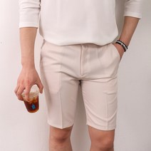 바젤 국내생산 [BJ772] 젠틀한스타일 스판스판 슬랙스 반바지