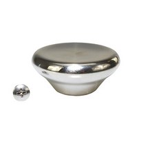 4YourHome Large Stainless Steel Replacement Knob Fits Le Creuset Pot Pan Oven Lids + Screw 1