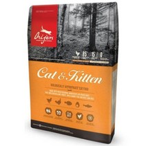 오리젠 캣앤키튼 1.8kg 고양이사료, 없음