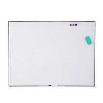 백페인트글라스 칠판 강화유리 화이트보드 시공 무광, 히든 베젤 무광 화이트 60x90cm