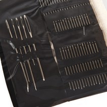 큰 눈 바늘 스테인레스 스틸 자수 크로스 스티치 뜨개질 원사 바느질 핸드 크로셰 후크 세트 키트