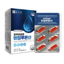 종근당 피부보습엔 히알루론산 950mg x 30캡슐, 10개, 피부보습엔 히알루론산 30캡슐