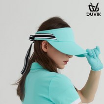 듀빅 DV 듀빅 여성 리본 테이프 포인트 썬바이저 DC2WAP001MT, 민트