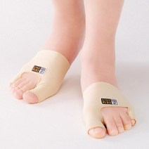 발애 무지외반증 교정기 실리콘 엄지 발가락교정기 의료기기 스킨 M, 1개