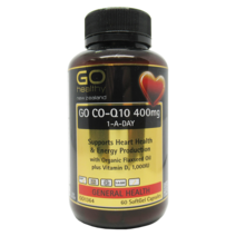 뉴질랜드 고헬씨 코엔자임 코큐텐 400mg 원어데이 60정, 1개