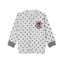 PETIT BATEAU [빠른배송] 베이비 스타 베어 패치 가디건