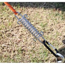 바람 저항 최소화 텐트설치 타프 스프링 감성캠핑, 1개, 스프링 DC004723