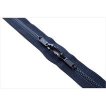 퀼트넘버원 YKK 양면지퍼 60cm, 네이비
