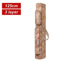 중층 낚시가방 중층가방 2/3 단 낚시 가방 낚시대 캐리어 옥스포드 폴 도구 120/125 방수 태클 보관 케이스 133, 125cm 3 Layer, 125cm 3 Layer