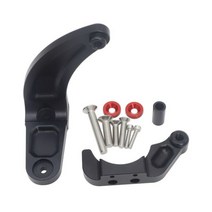 전동 듀얼트론 썬더 3 DT3 용 스쿠터 조정 가능스티어링 안정 댐퍼 브래킷 마운트 지원 키트 액세서리, No logo - A