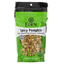 Eden Foods 유기농 매콤한 호박씨 건조 로스트 4 oz(113g)