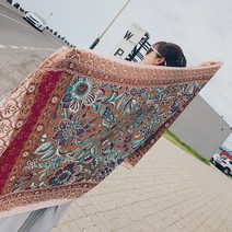 장바9니 에스닉 쁘띠스카프 여성 멀티 여름머플러 비치웨어 4종