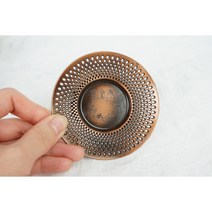 한차원 풍속화 찻잔 받침, 브론즈