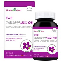 팜그린 감마리놀렌산 보라지오일, 단품, 단품