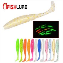 AFISHLURE 야광 그럽웜 쉐드웜 벌크