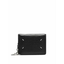 메종 마르지엘라 명품발송22FW 메종마르지엘라 스티치 블랙 키링 카드지갑 S56UI0128 P4455 T8013