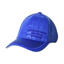 163003 골프모자 먼싱웨어 남성용 쿨링 캡 엠보싱 22 Spring Summer 모델, Free Size, BL00(블루)