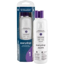 EveryDrop Whirlpool 월풀 냉장고 정수 필터 1 (1 팩), 기본