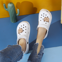 TAOMI 곰돌이 파츠 도트 샌들 슬리퍼