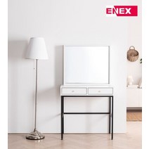 [에넥스EB]플로 멀티 수납화장대컴팩트형, 오크