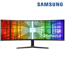 삼성전자 커브드 모니터 S49A950 49인치 게이밍 듀얼 QHD HDR400 120Hz USB C-Type LS49A950UIKXKR, 단일속성