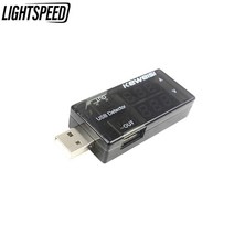 USB 전류 전압 충전 검출기 모바일 전원 및 테스터 이중 행 표시, 한개옵션1, 한개옵션0