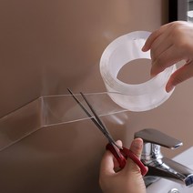 인터바겐 요술 괴물 도깨비 실리콘 단면 테이프 실리콘테이프 0.8mm*30mm*5M, 2개