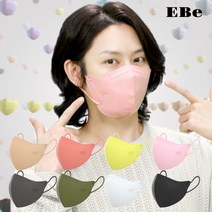 이비에 얼굴작아보이는 마스크 20매 대형 중형 소형 초소형 김희철 새부리형 세부리형, 대형 20매, 진핑크(KF94)