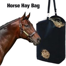 승마바지 승마 승마복 승마용품 Oxford Fabric Slow Feed Hay Bag Portable Out Hole Reduce Farm Supplies, [01] 1PC, 01 1PC