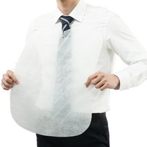 위하우스 일회용 위생 앞치마 화이트 손님 업소용 식당 음식점, 100매