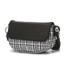 헤지스골프 H-패턴 WAIST BAG HWBA1E112, 블랙(HWBA1E112BK)