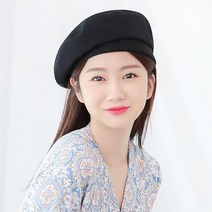 라핑 밀란 남자 여성 봄 여름 무지 빵모자 베레모