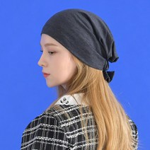 써지셔링 여성 여름 비니 두건 머리 항암모자 조리모 위생모 (5컬러)
